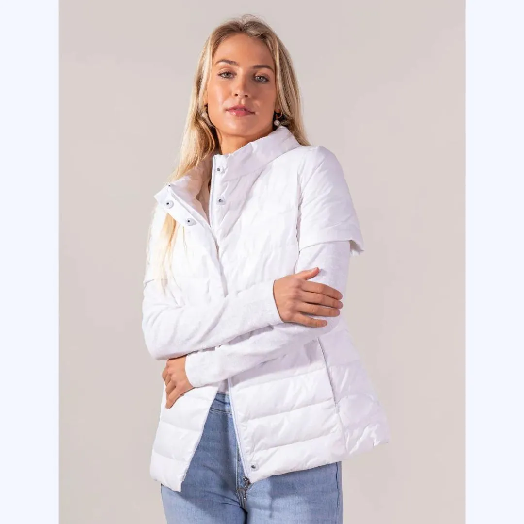 Cap Sleeve Down Jacket