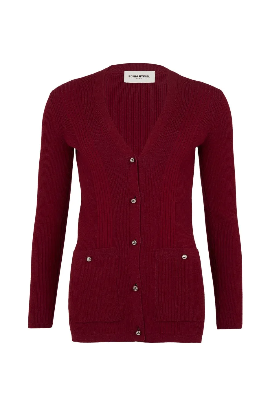 Cardigan - Bordeaux - Femme