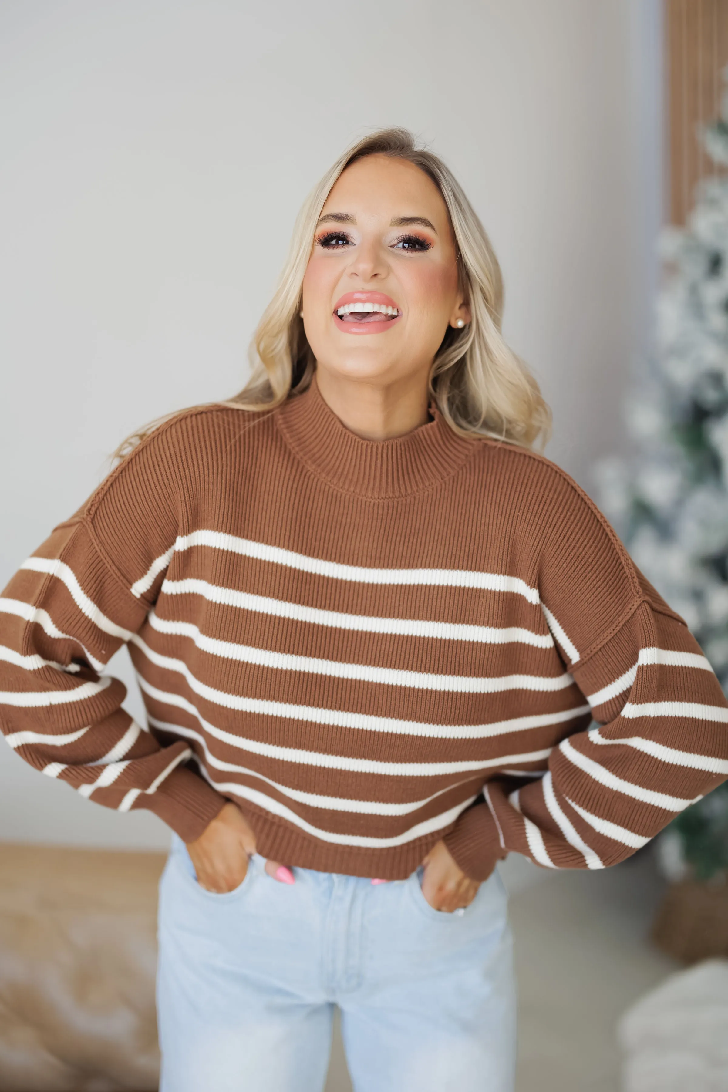 Carter Striped Sweater