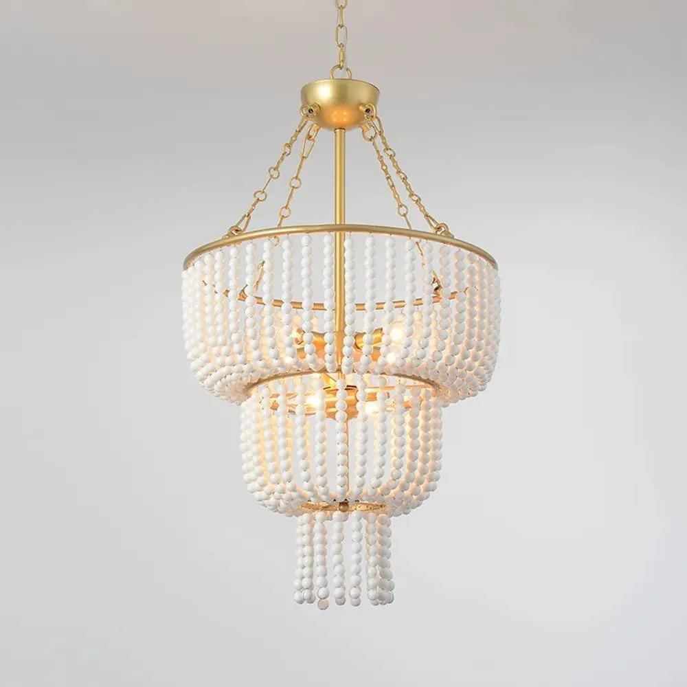 Cascading Pearls Timeless Antique Chandelier (9342/8)