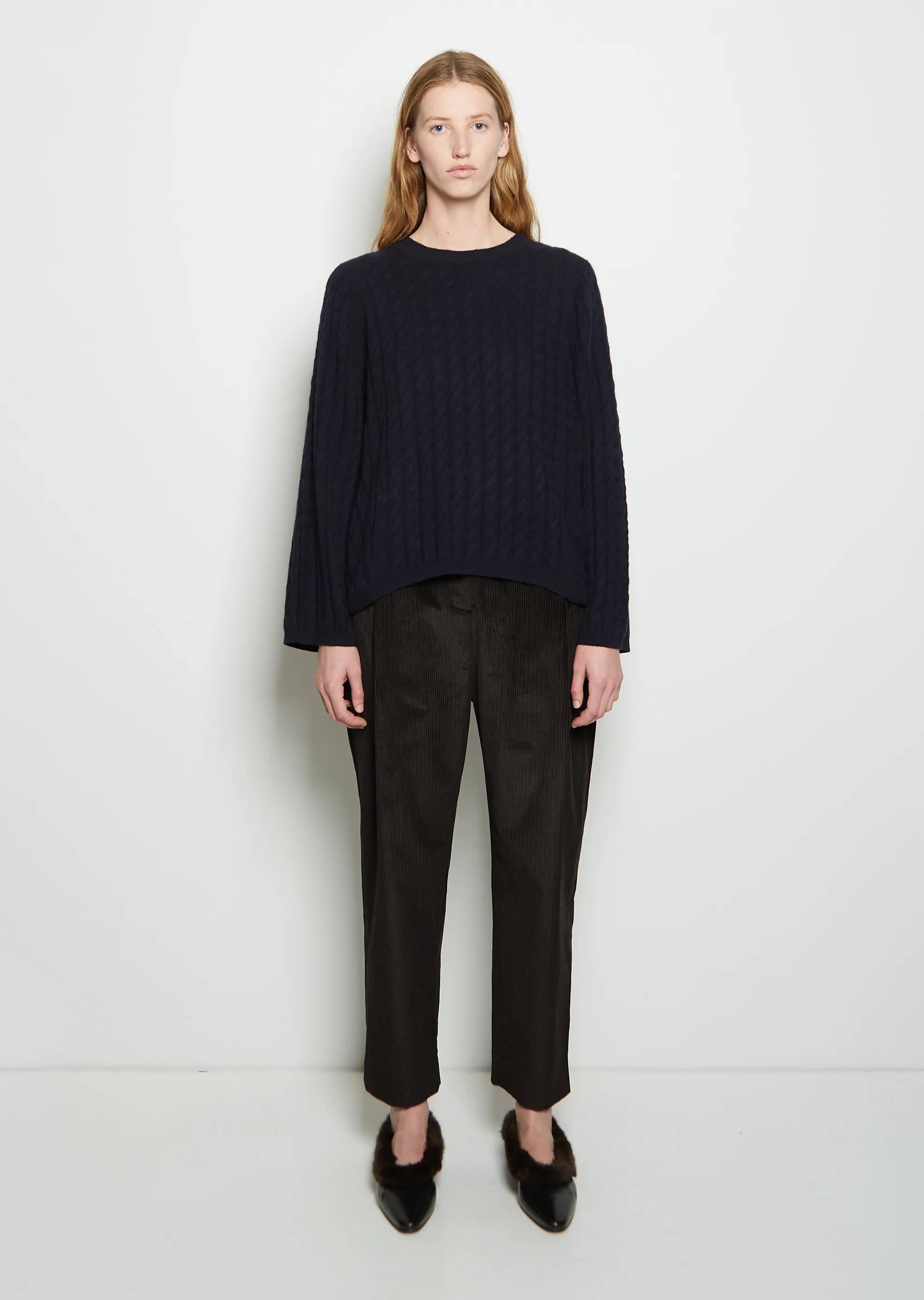 Cashmere Cable Knit Sweater