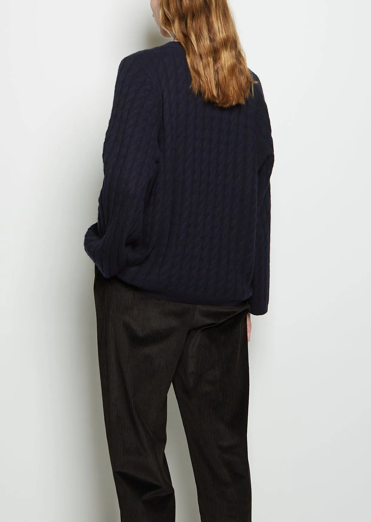 Cashmere Cable Knit Sweater