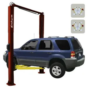 Challenger SA10 10K Symmetric/Asymmetric 2-Post Car Lift