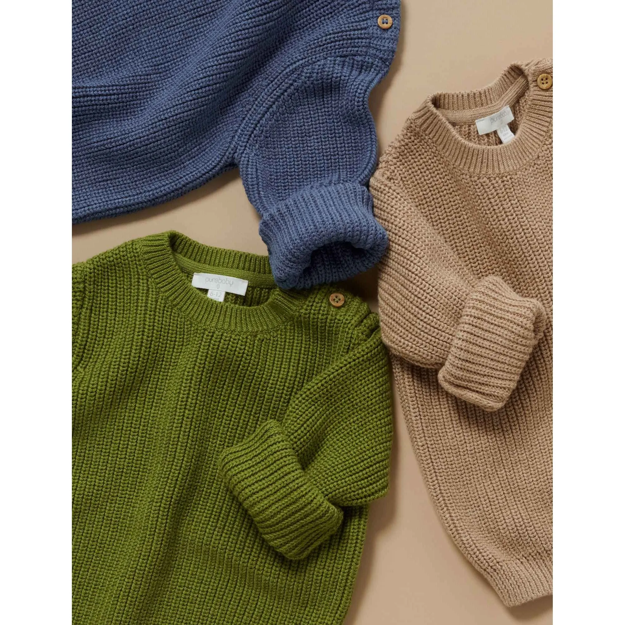 Classic Rib Jumper VARIOUS COLOURS