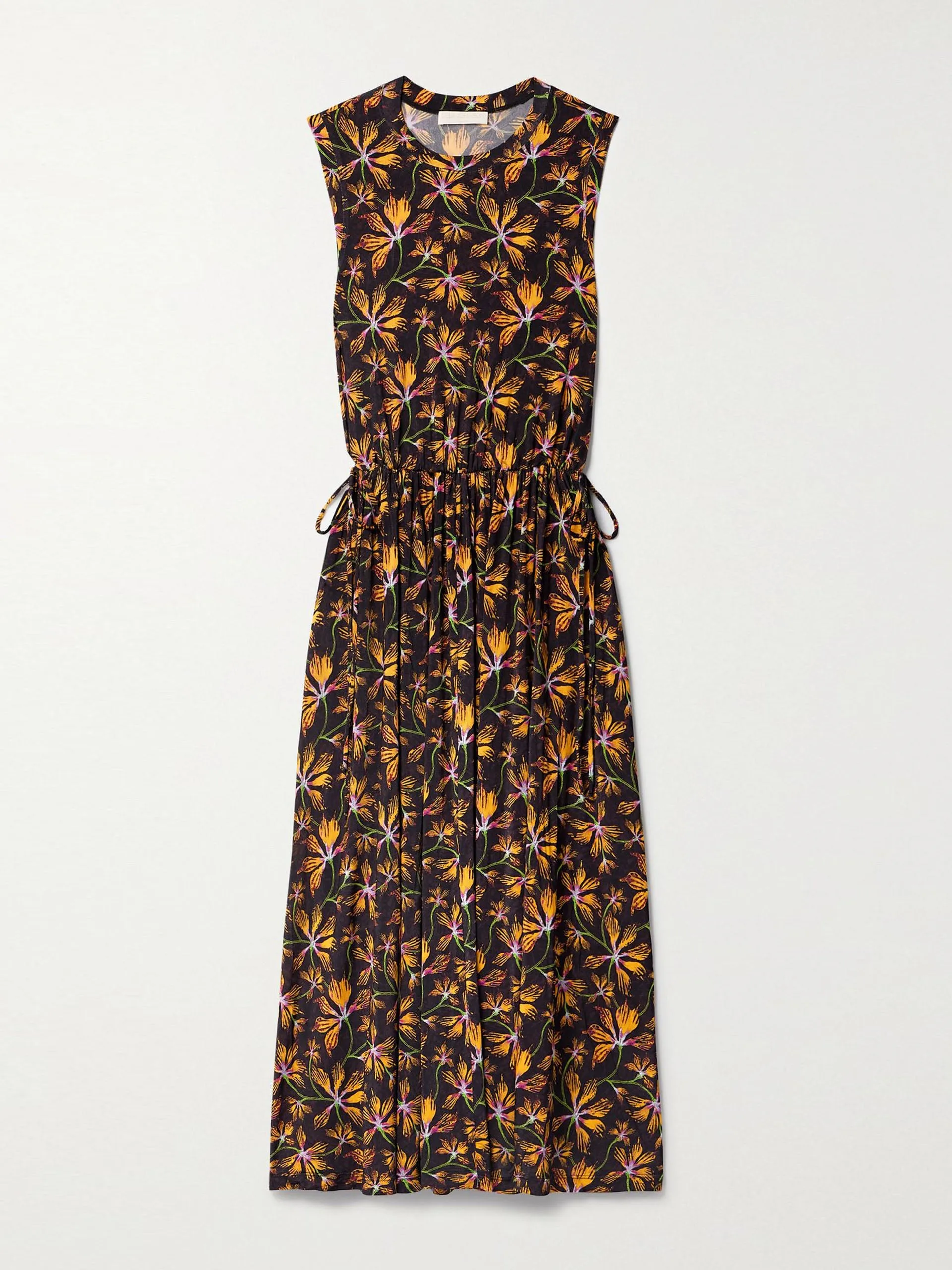 Clea floral-print stretch-jersey midi dress