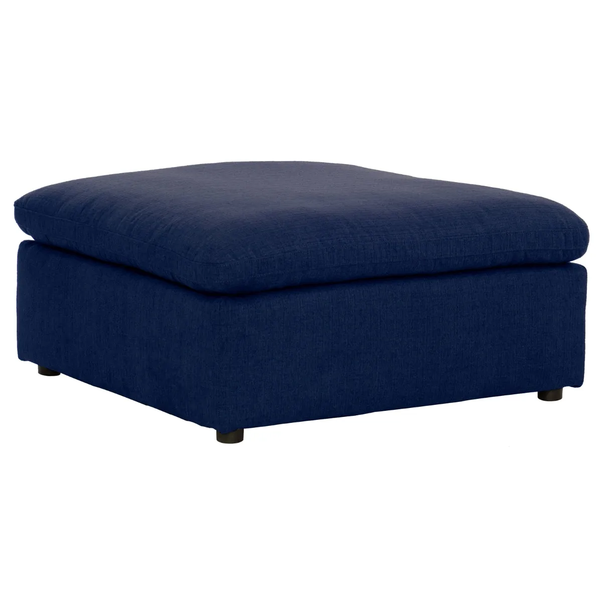 CozyNest Velvet Ottoman