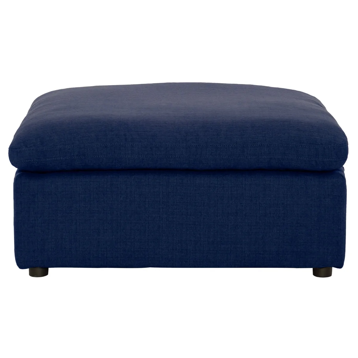 CozyNest Velvet Ottoman