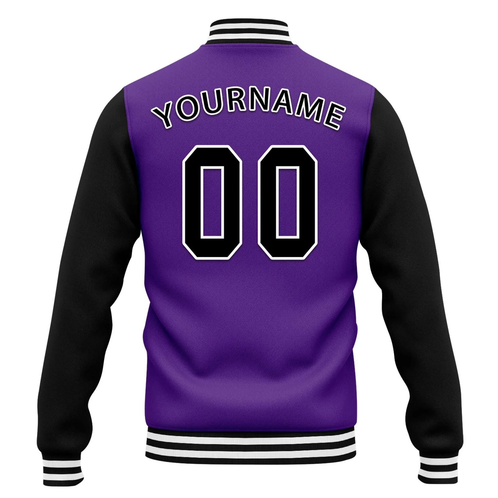 Custom Raglan Sleeves Jacket Bomber Full-Snap Varsity Letterman Personalized Jacket FZ005-D025002-11