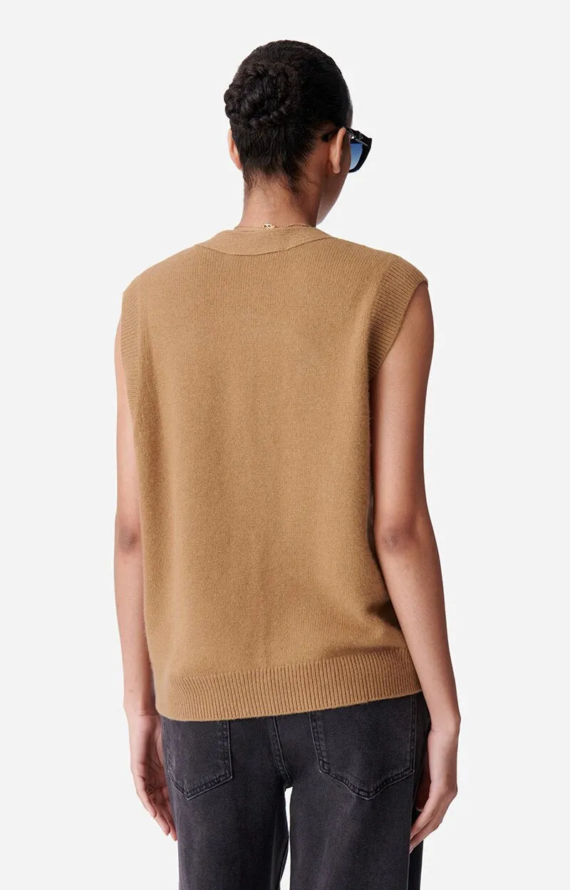 Dashley Cardigan in Camel