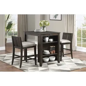 Daye Collection Counter-Height Dining Set w/ USB