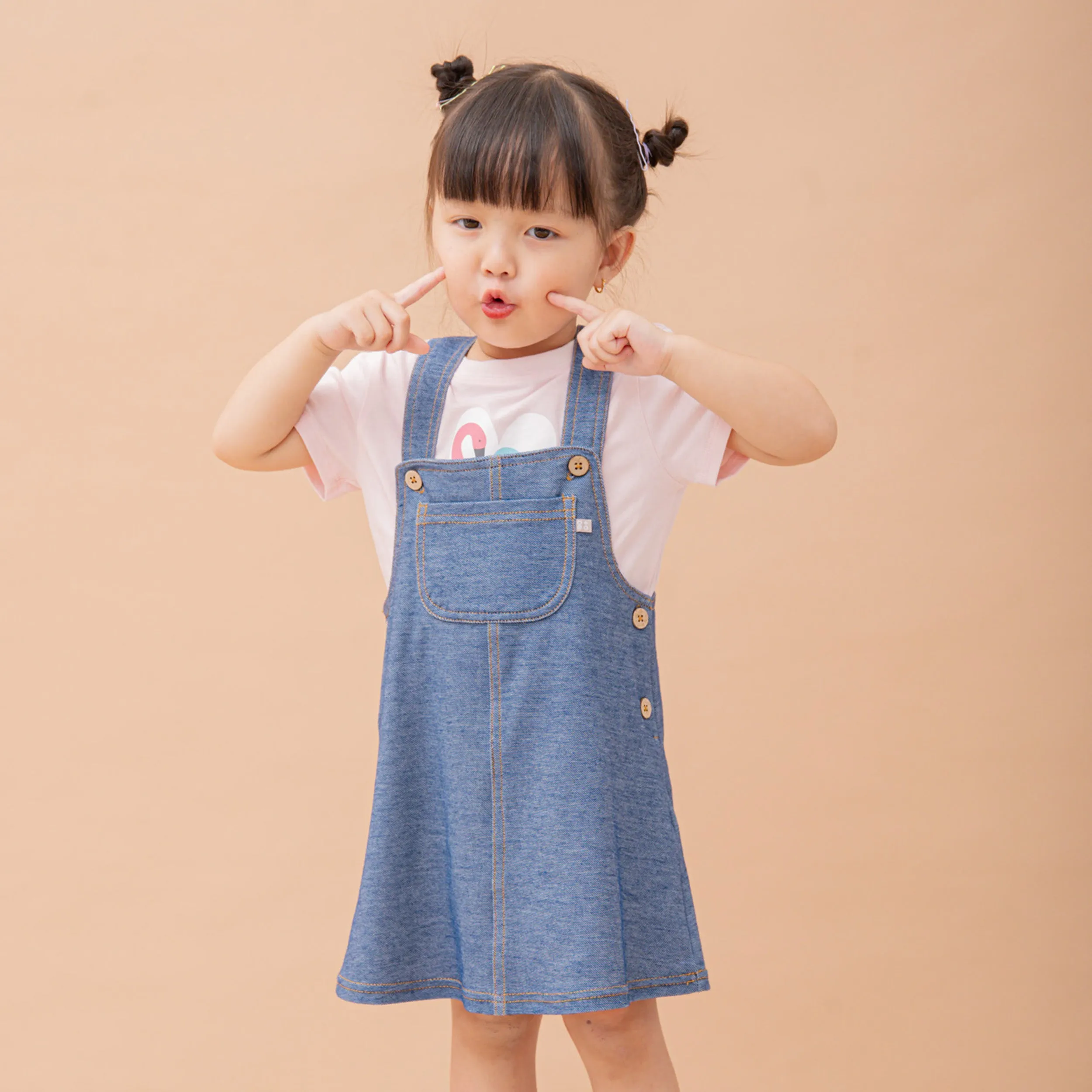 Denim Toddler Pinafore