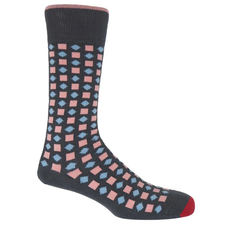 Diamonds Luxury Men's Cotton Socks