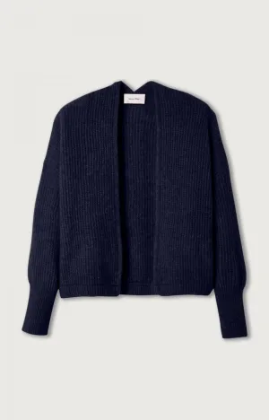 East Cardigan in Navy Melange