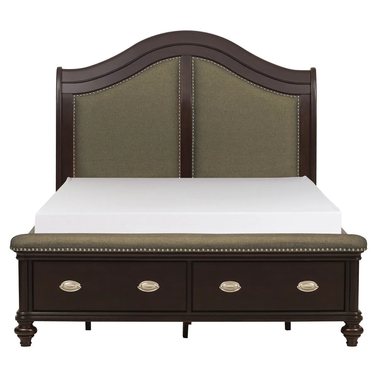 Elevate Dreams Queen Sleigh Platform Bed