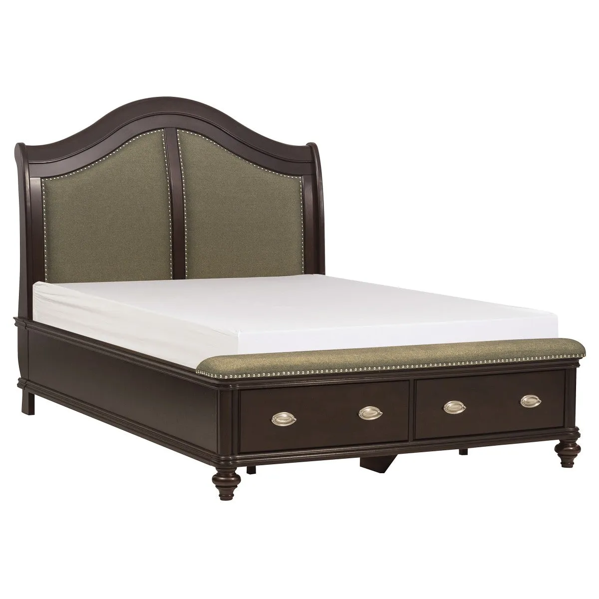 Elevate Dreams Queen Sleigh Platform Bed