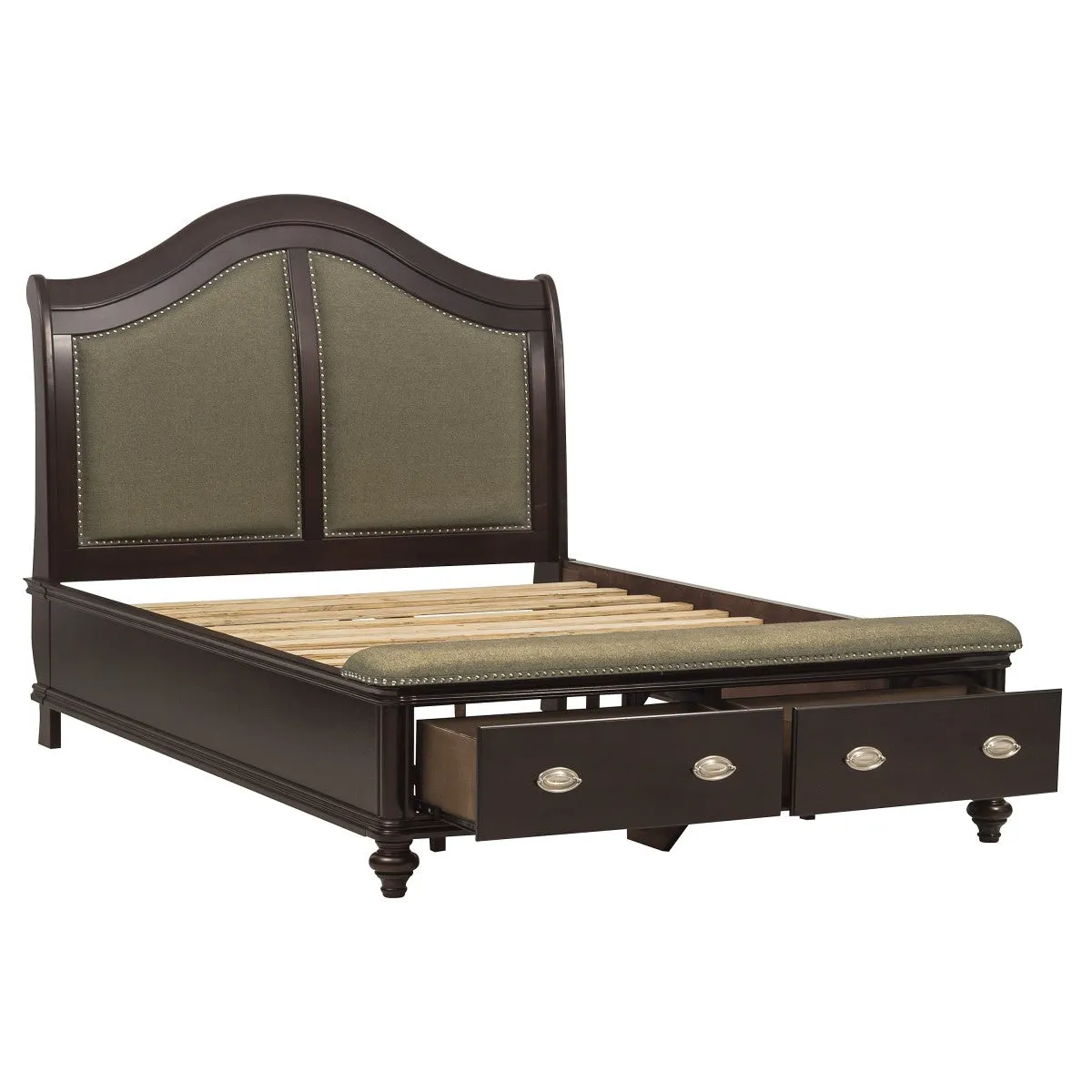 Elevate Dreams Queen Sleigh Platform Bed