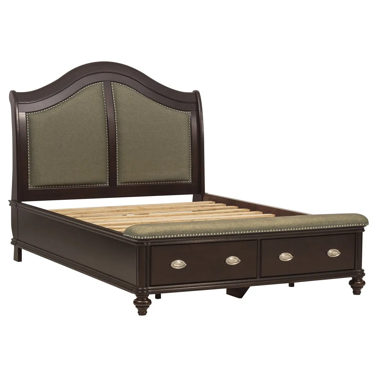 Elevate Dreams Queen Sleigh Platform Bed