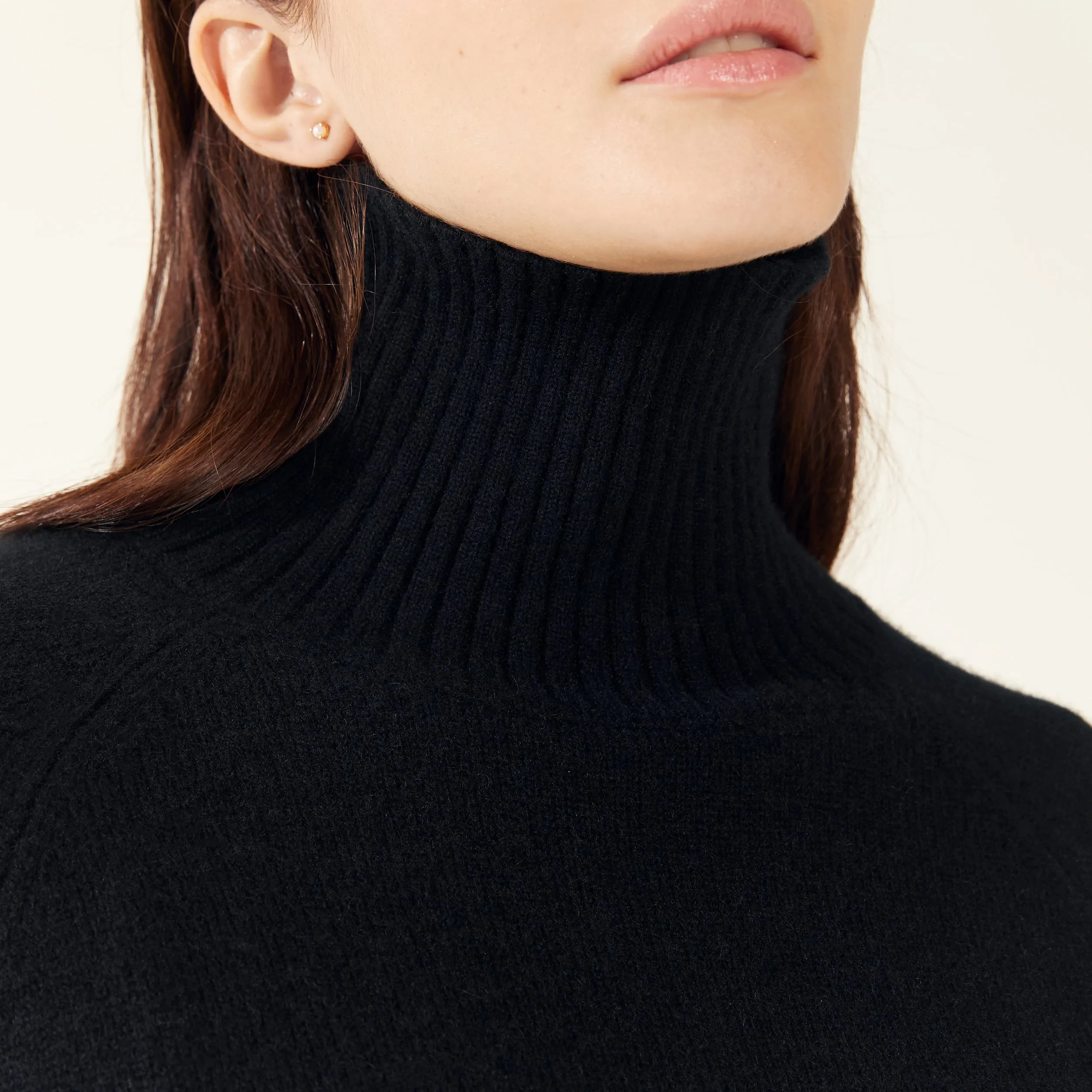 Emma Cashmere Relaxed Turtleneck Sweater