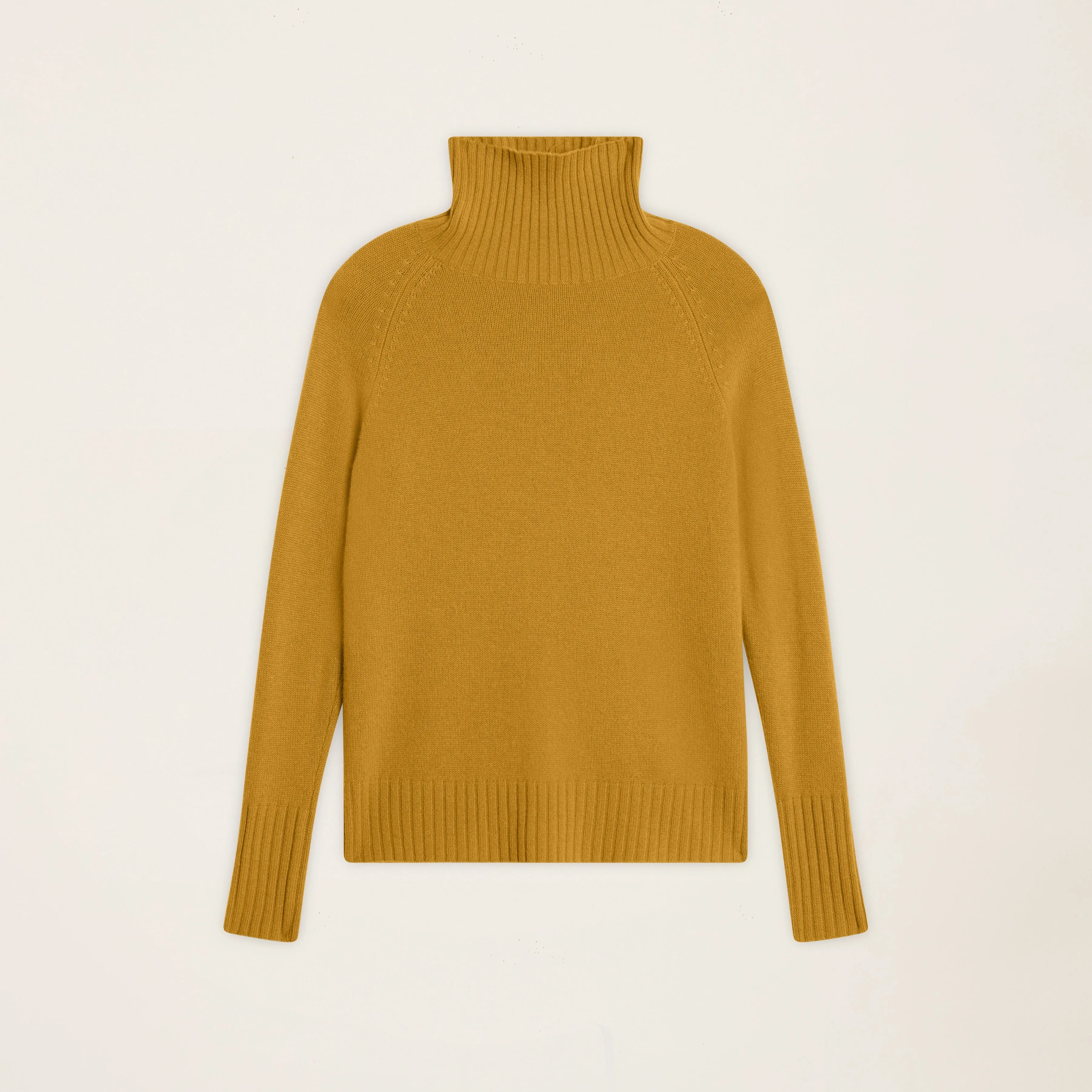 Emma Cashmere Relaxed Turtleneck Sweater