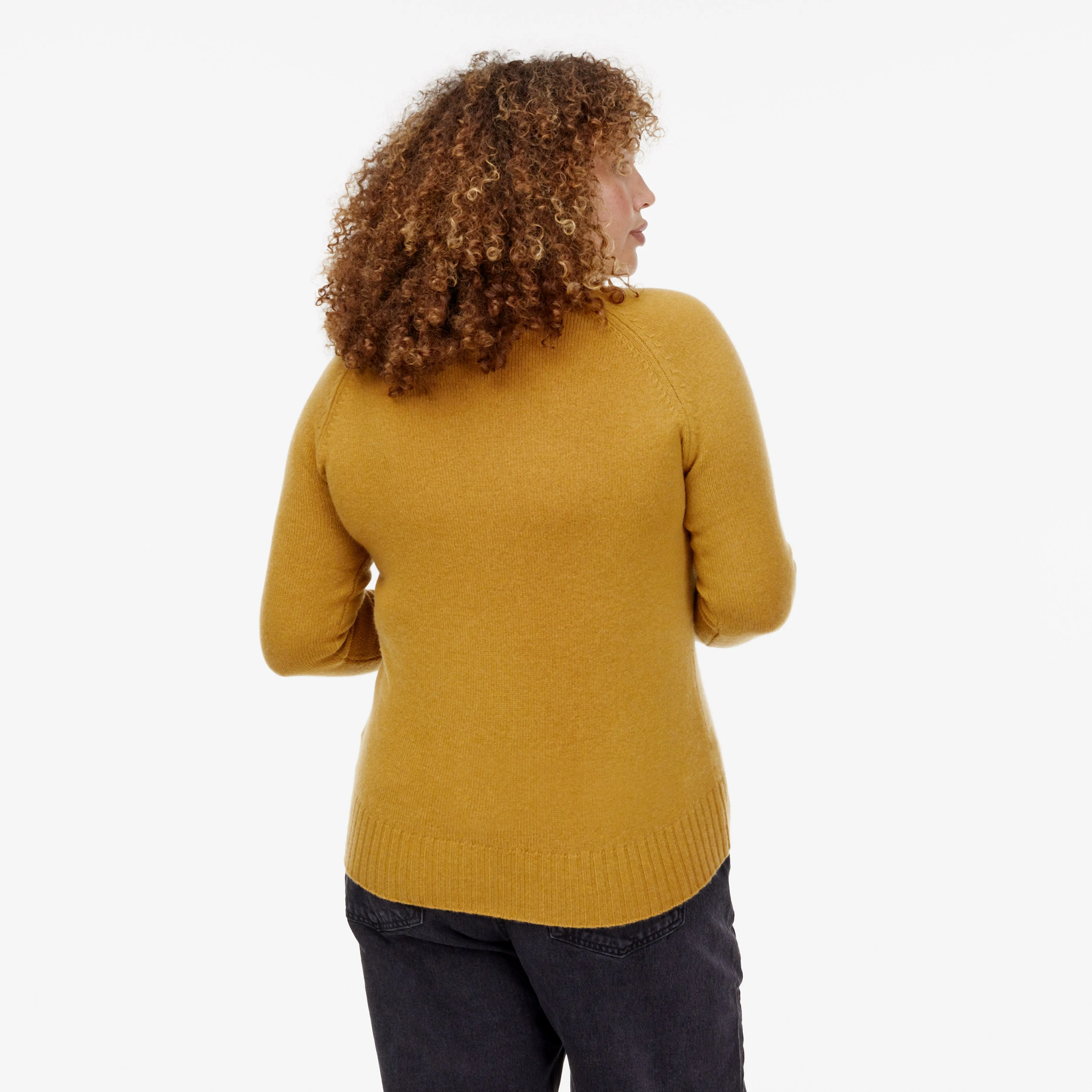 Emma Cashmere Relaxed Turtleneck Sweater