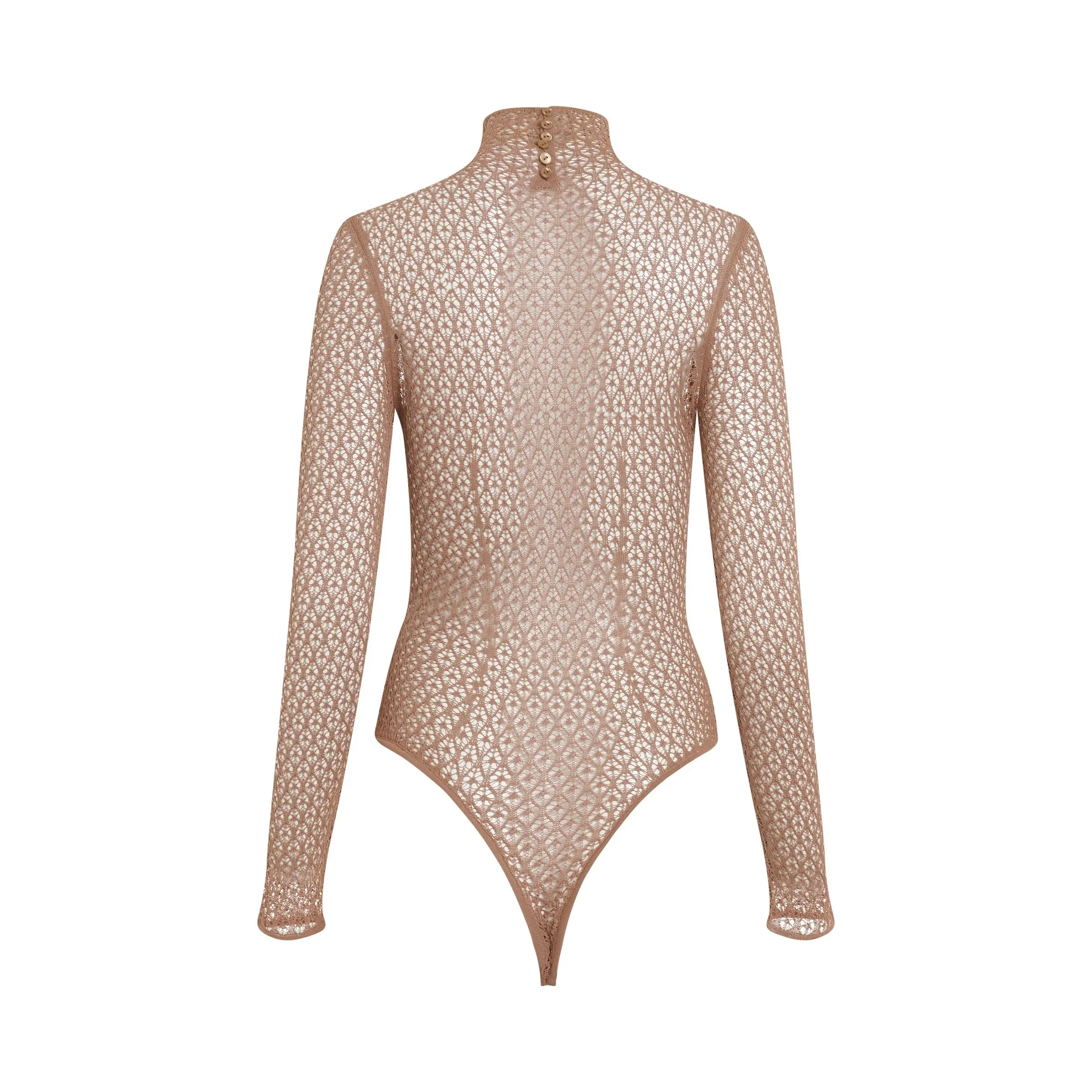 Fena Bodysuit in Almond