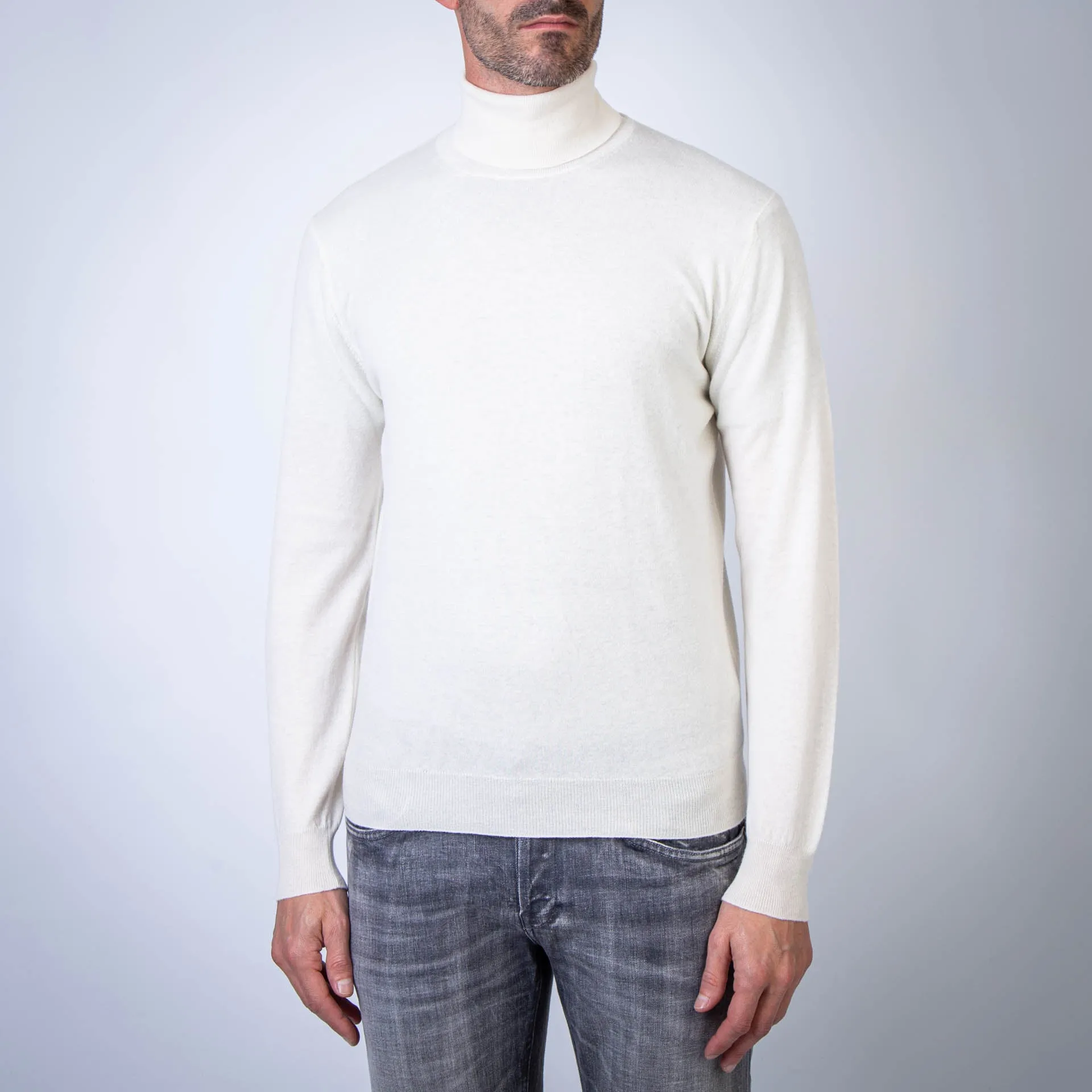 FILIPPO DE LAURENTIIS SWEATER DV1ML WC16R 020 CREAM