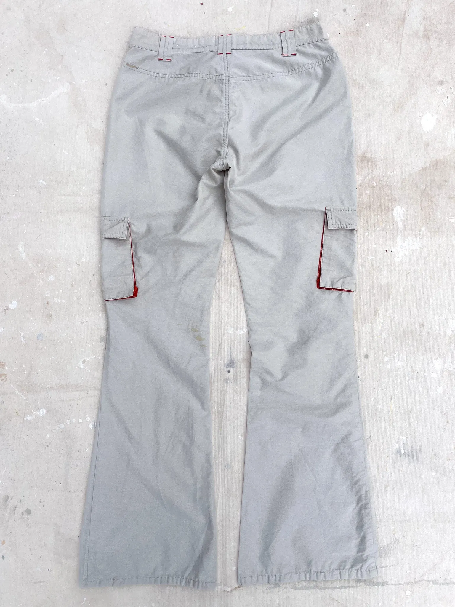 Flared Cargo Tech Pants—[28x30]