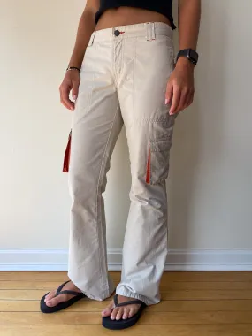 Flared Cargo Tech Pants—[28x30]