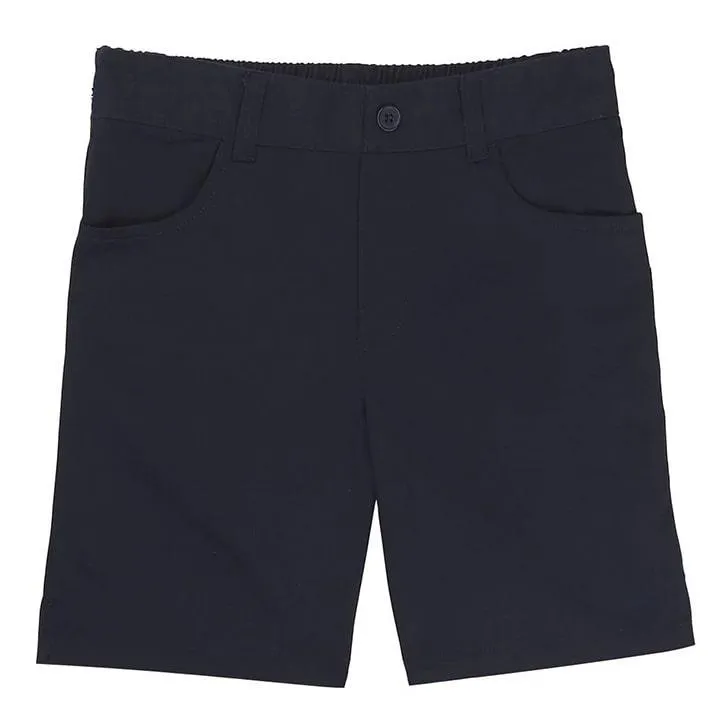 French Toast Girls School Uniform Pull-on Twill Shorts - Navy - SH9112