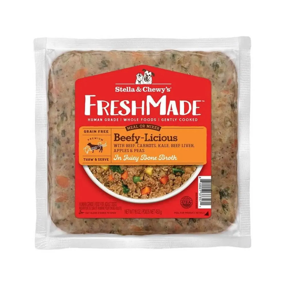 Frozen FreshMade Beefy-Licious Dog Food