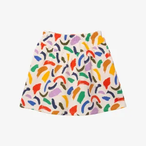 Girls' printed skirt