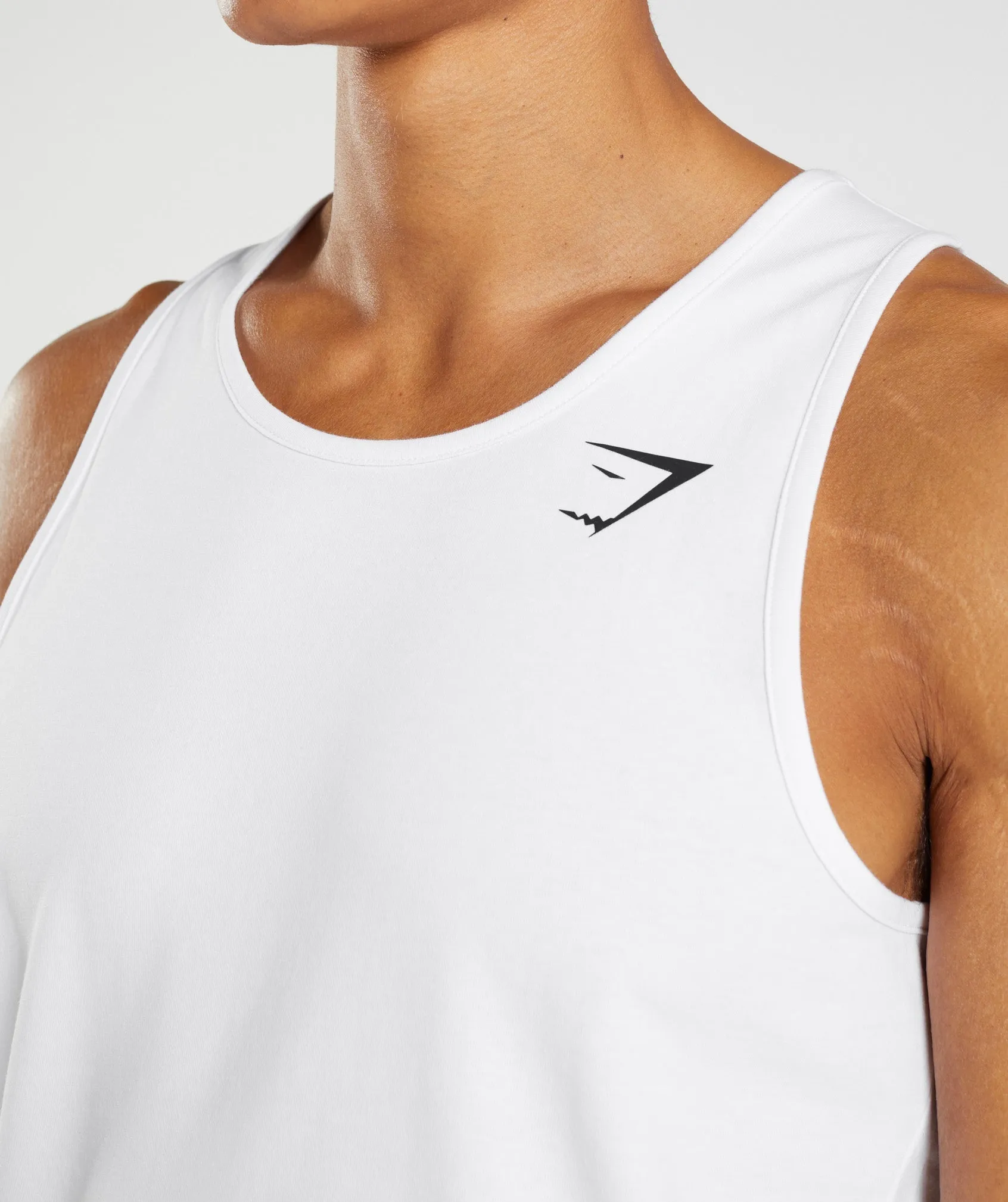 Gymshark Critical Tank - White