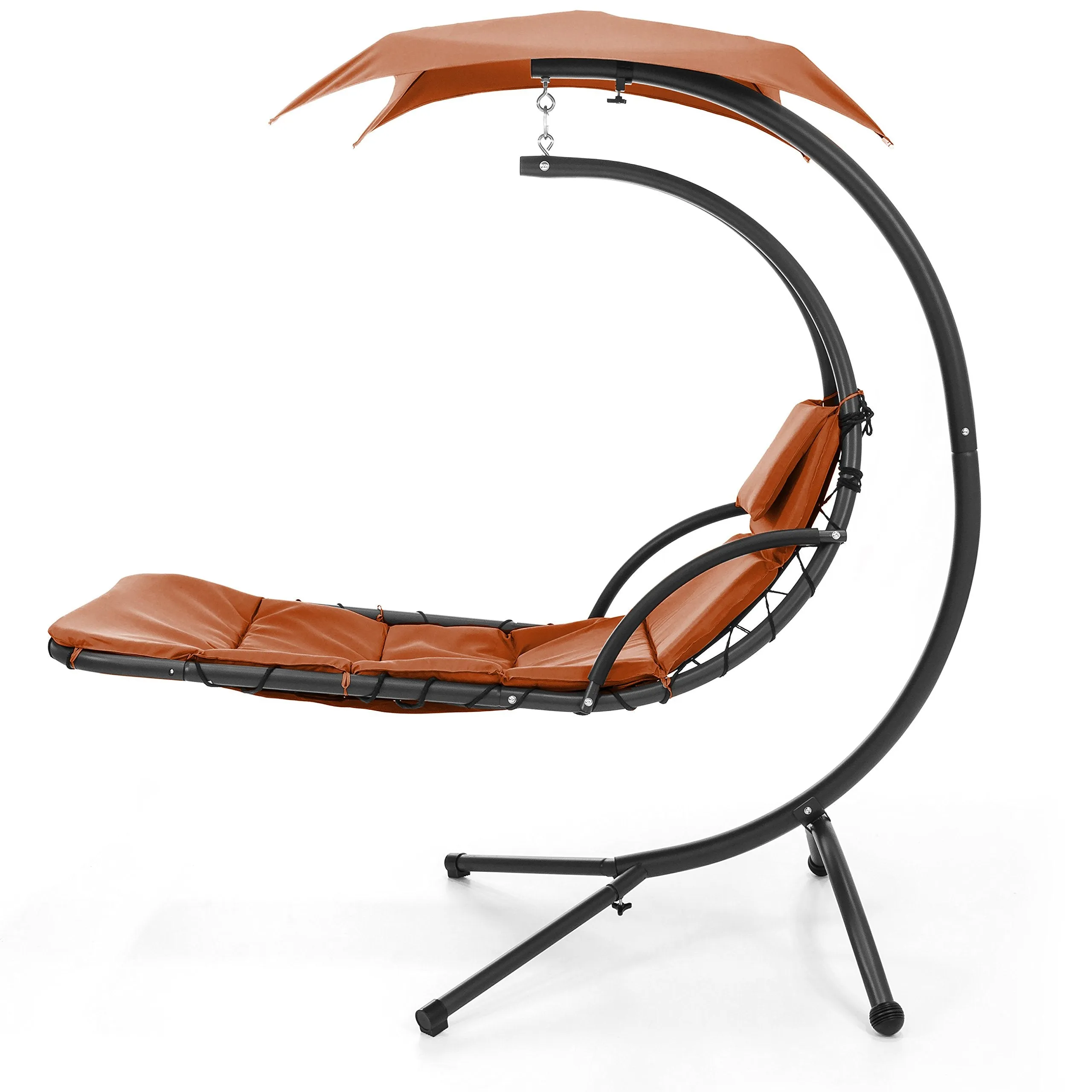 Hanging Curved Chaise Lounge Chair