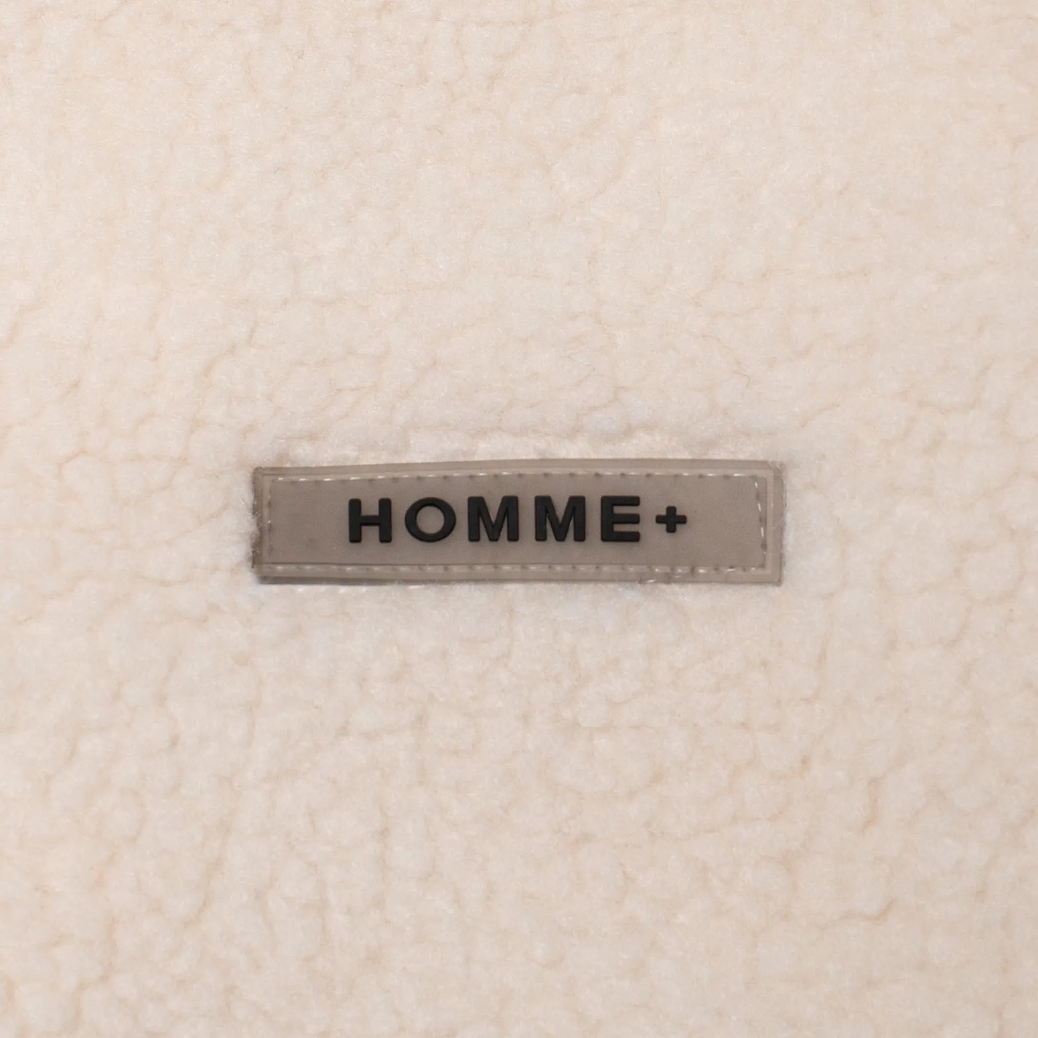 HOMME  Atelier Sherpa Jacket Cream