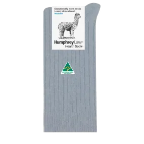 Humphrey Law Alpaca Health Sock - Silver Grey