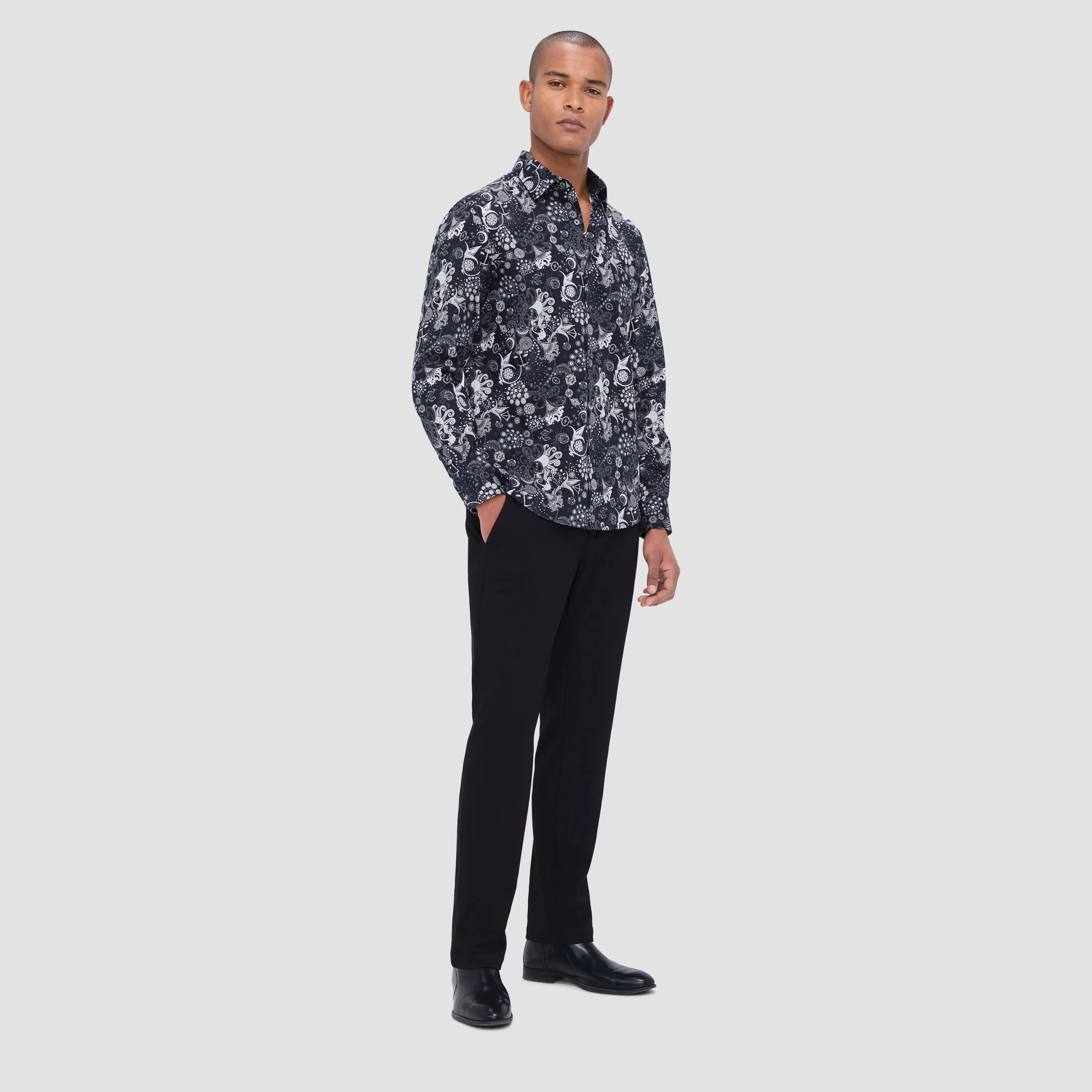 Julian Floral Abstract Shirt