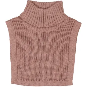 Knitted Neckwarmer Zaza - powder brown