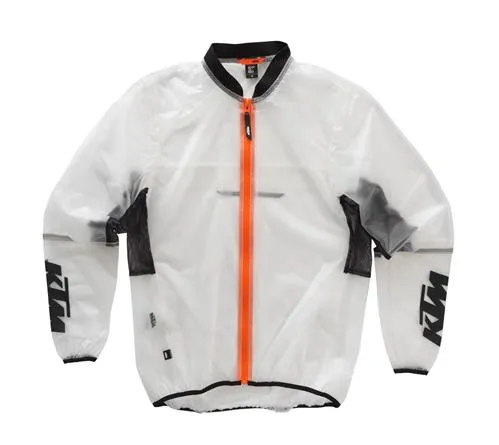 KTM Rain Jacket Transparent