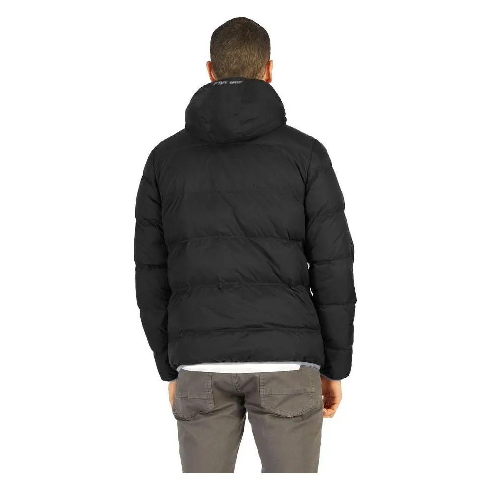 La Martina Black Nylon Men's Jacket