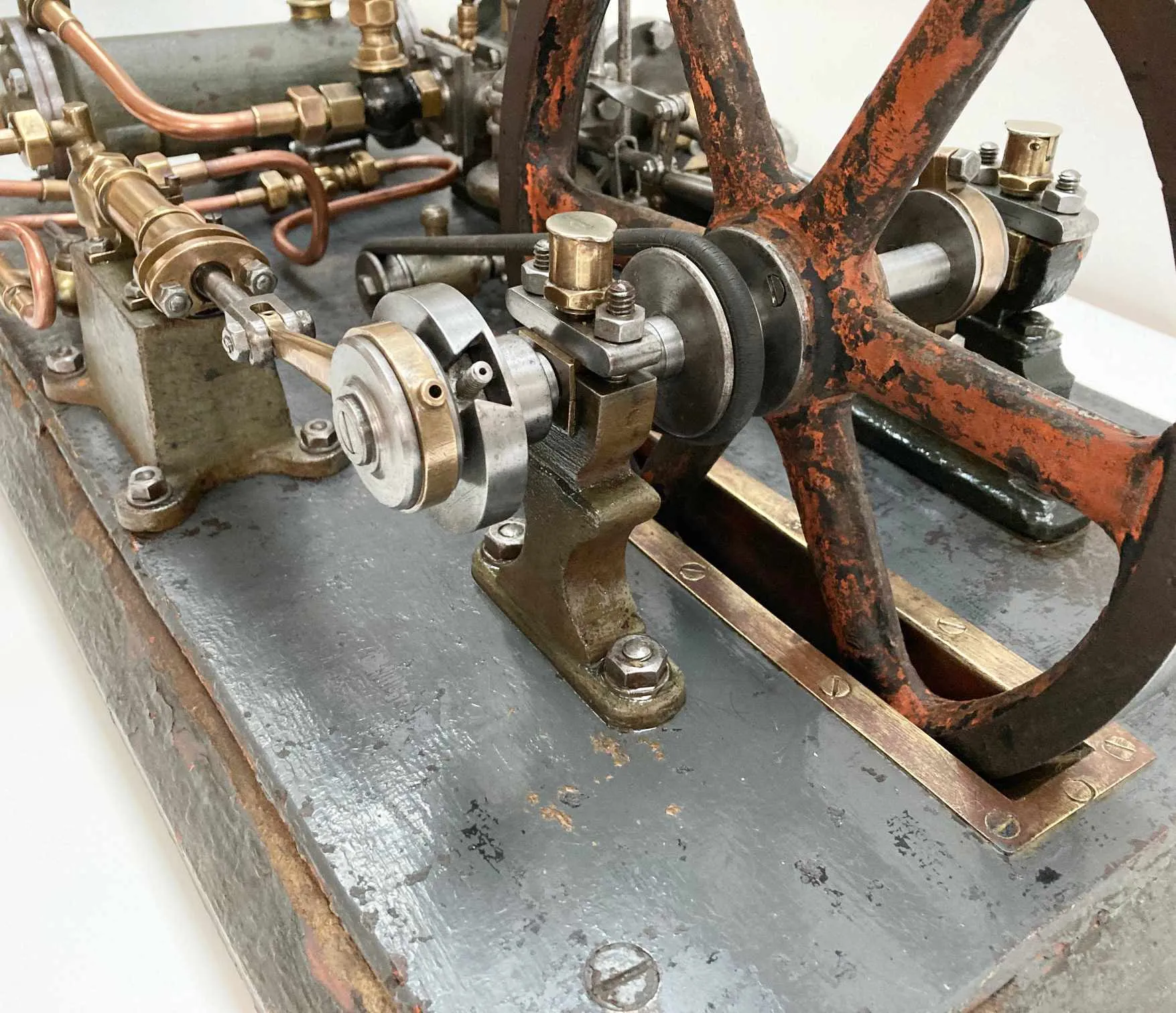 Late Nineteenth Century Stationary Steam Engine Model