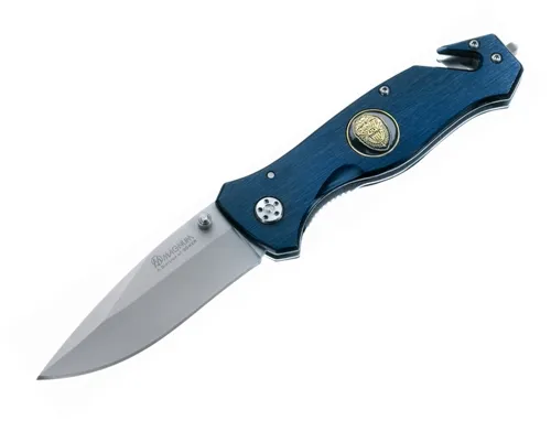 Law Enforcement Blue Anodized Handle