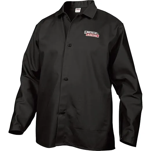 Lincoln Electric KH808L Black FR Welding Jacket Large