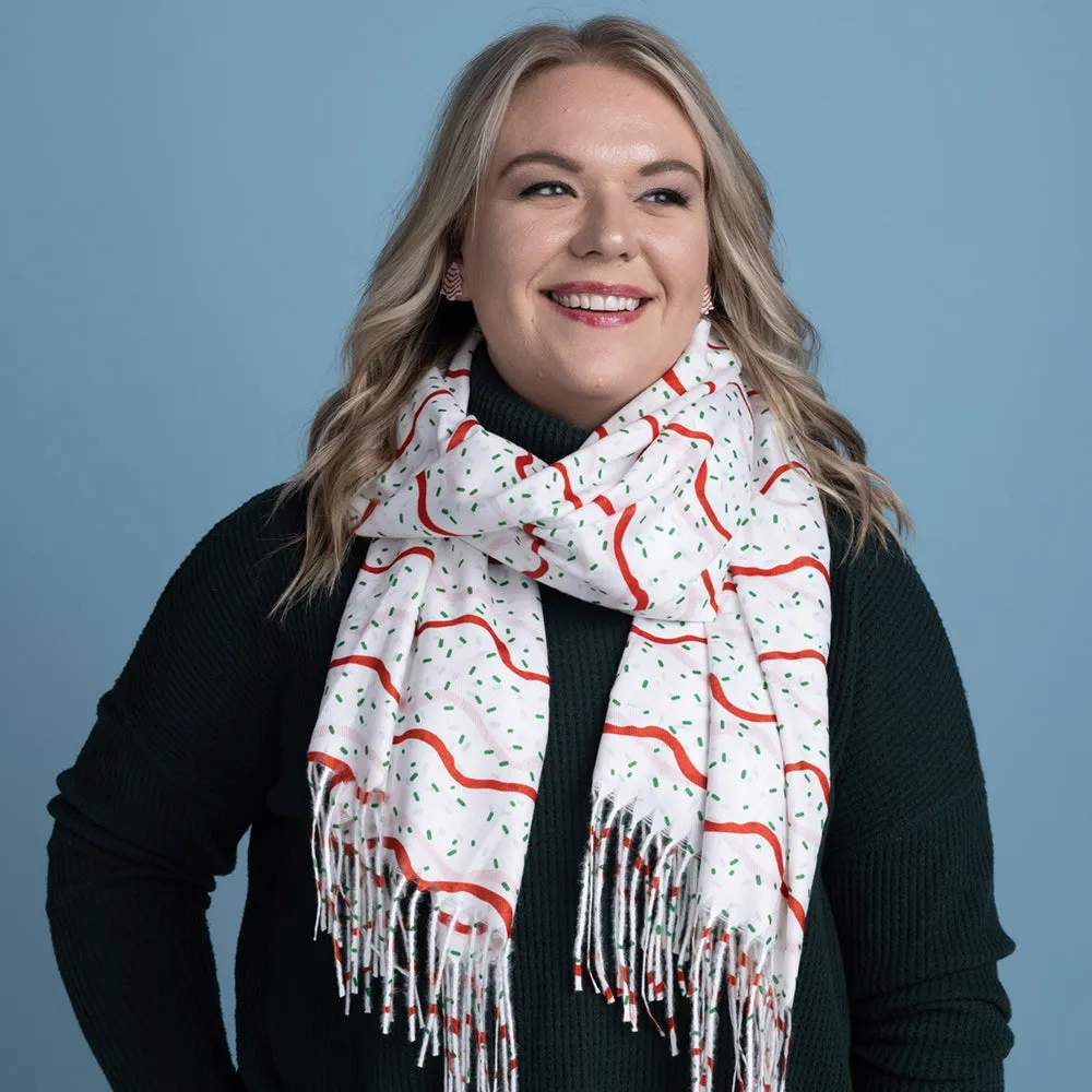 Little Debbie® Christmas Tree Cake Scarf