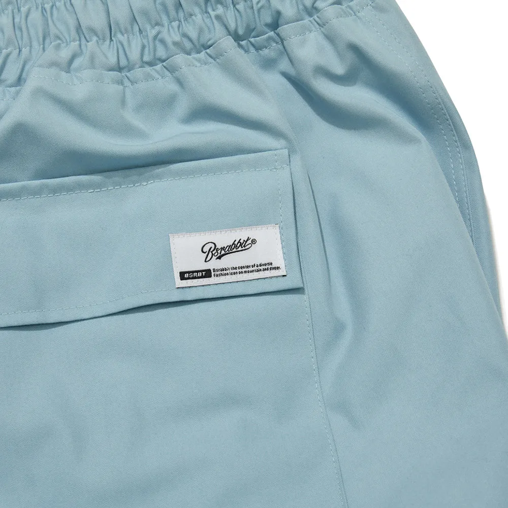 LOGO COTTON SUPER WIDE PANTS SKY