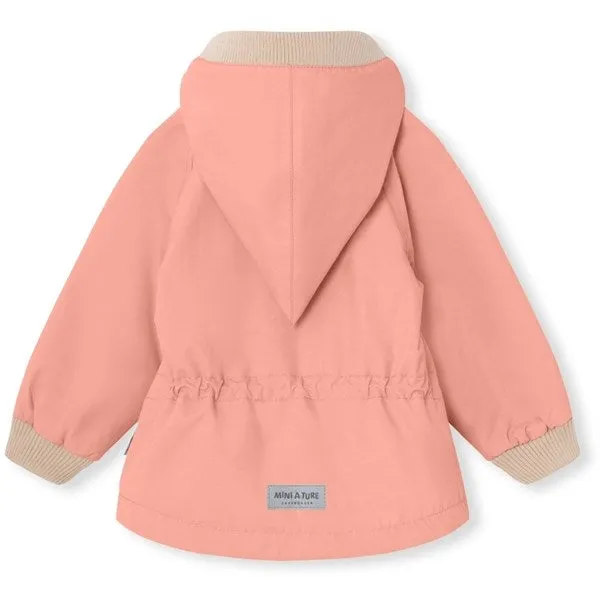 MINI A TURE WAI Spring Jacket Rosette Rose