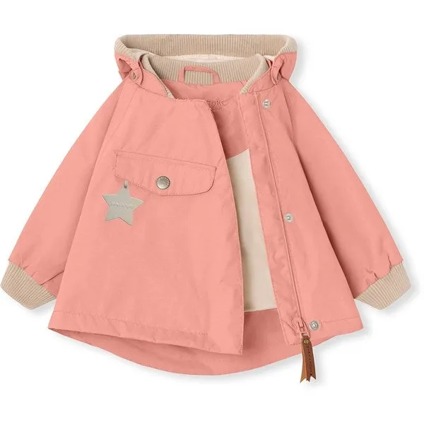 MINI A TURE WAI Spring Jacket Rosette Rose