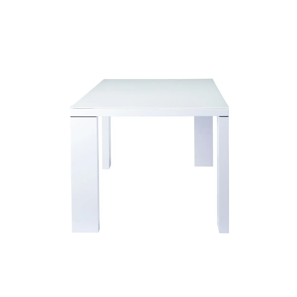 Minimalist Glass Top Dinette Table