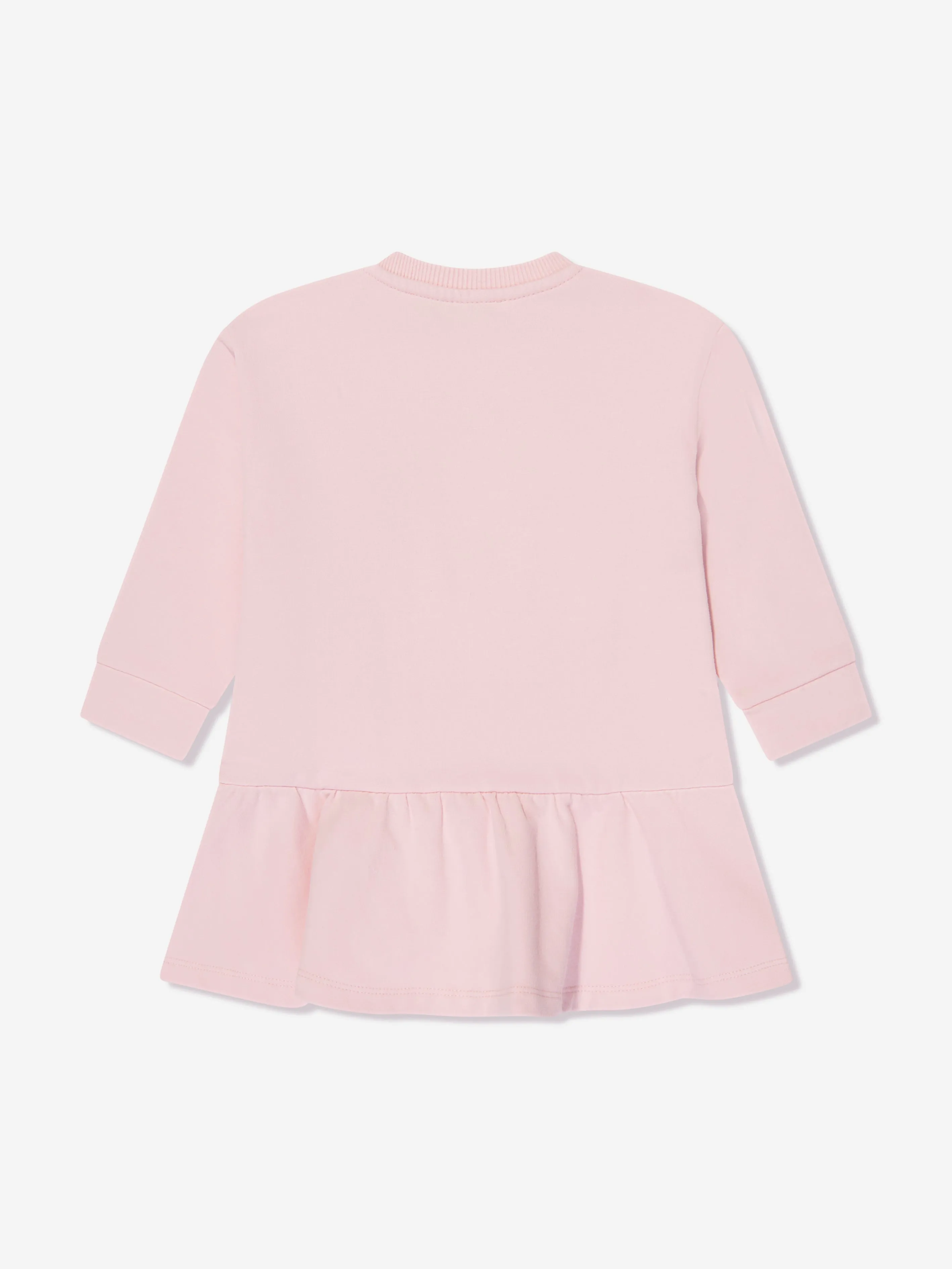 Moschino Baby Girls Sweater Dress in Pink