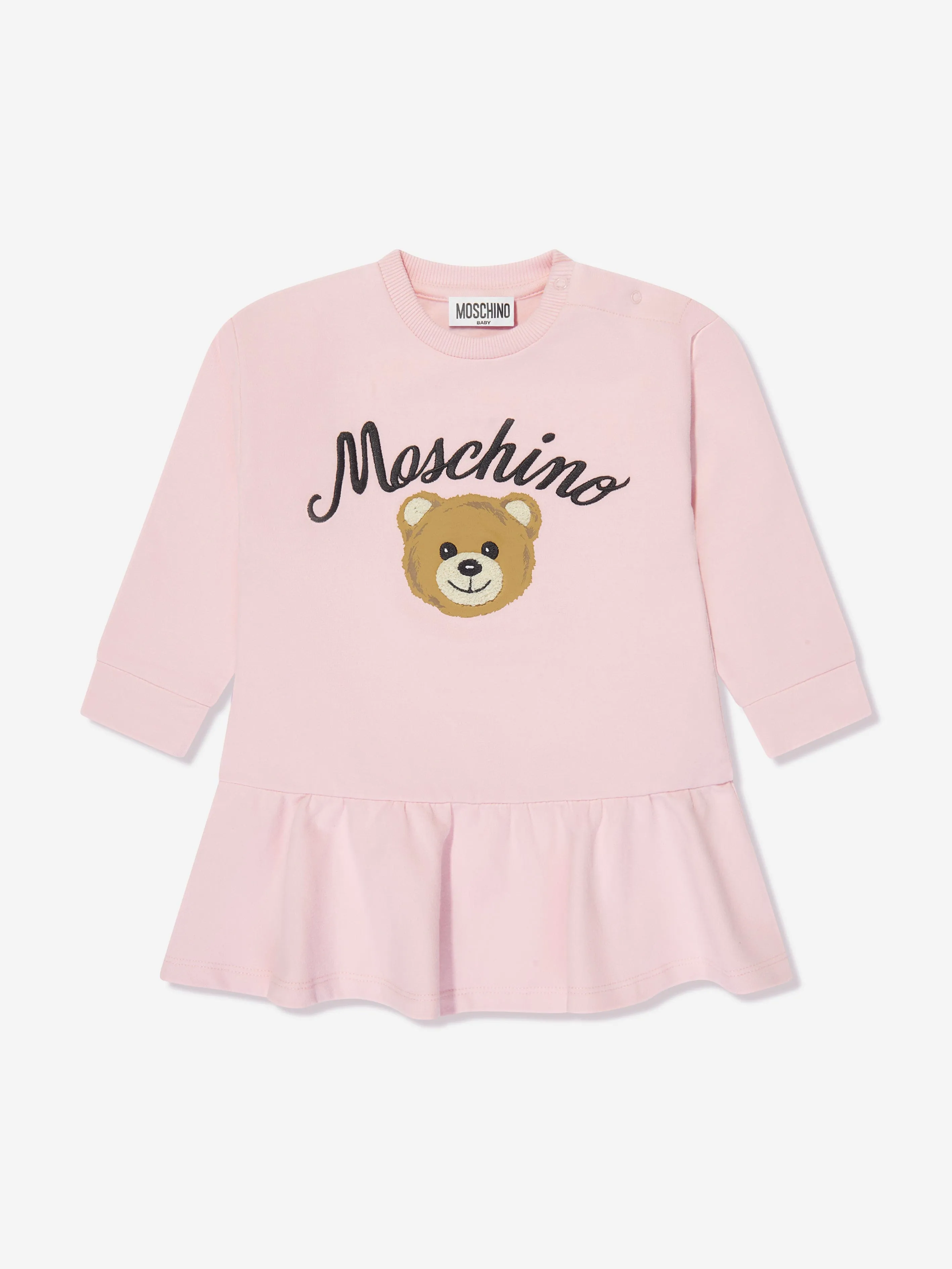 Moschino Baby Girls Sweater Dress in Pink