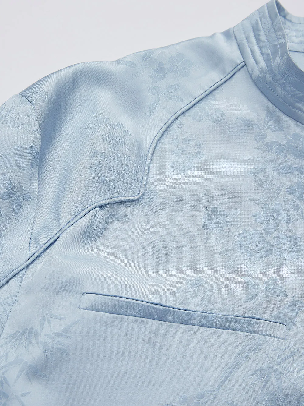 MUKZIN Linglong "East Dawning" New Chinese Jacquard Shirt Jacket